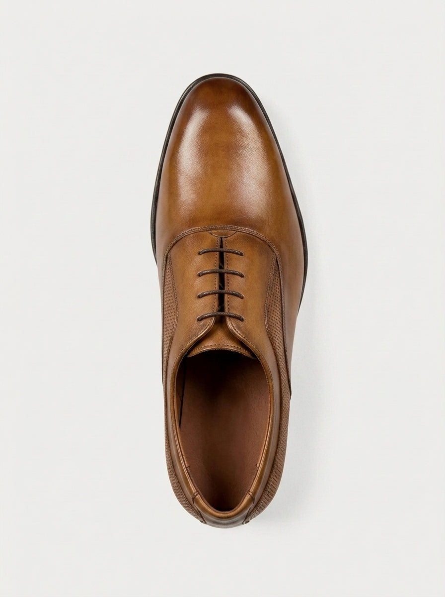 MILANO Oxford Semi-Brogue - Toffe