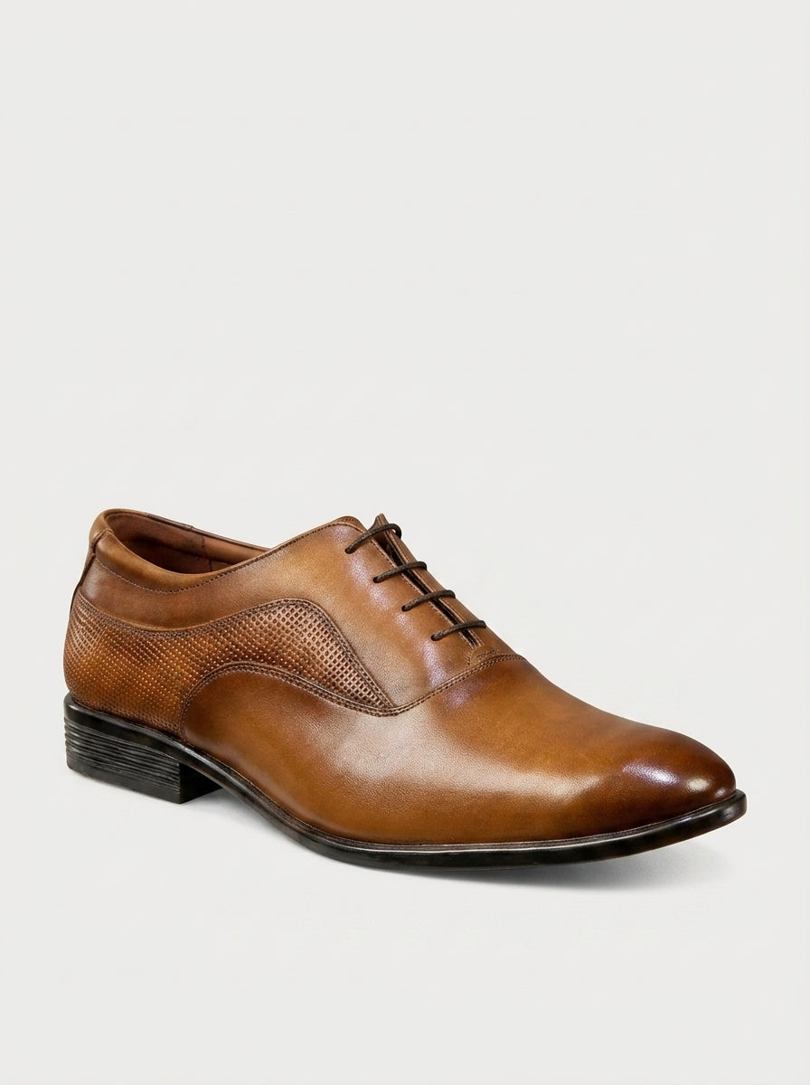 MILANO Oxford Semi-Brogue - Toffe