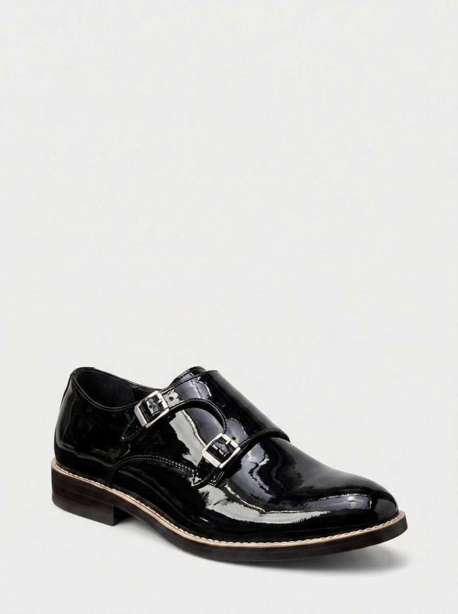 VENEZIA Monk Strap Charol - Imperial Black