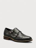 GÉNOVA Monk Strap Classic - Imperial Black