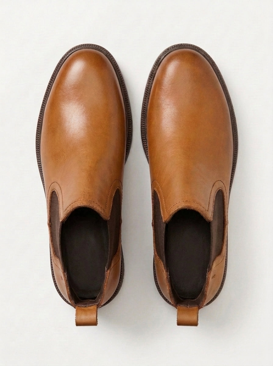 TURÍN Chelsea Boot - Caramel