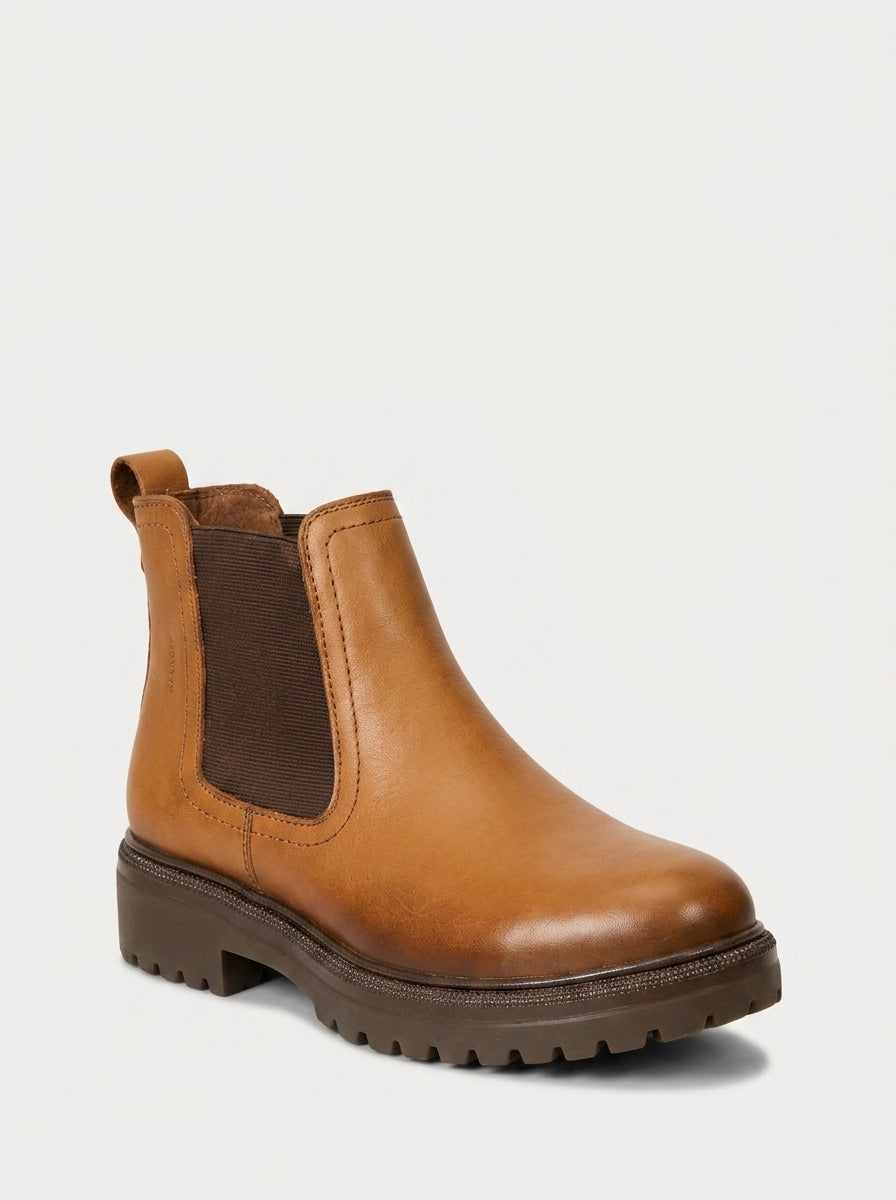 TURÍN Chelsea Boot - Caramel