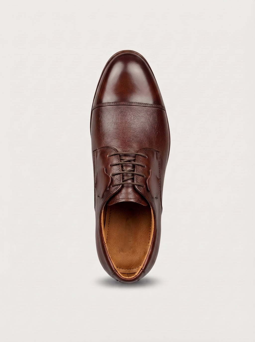LUCCA Derby Cap Toe - Bordeux