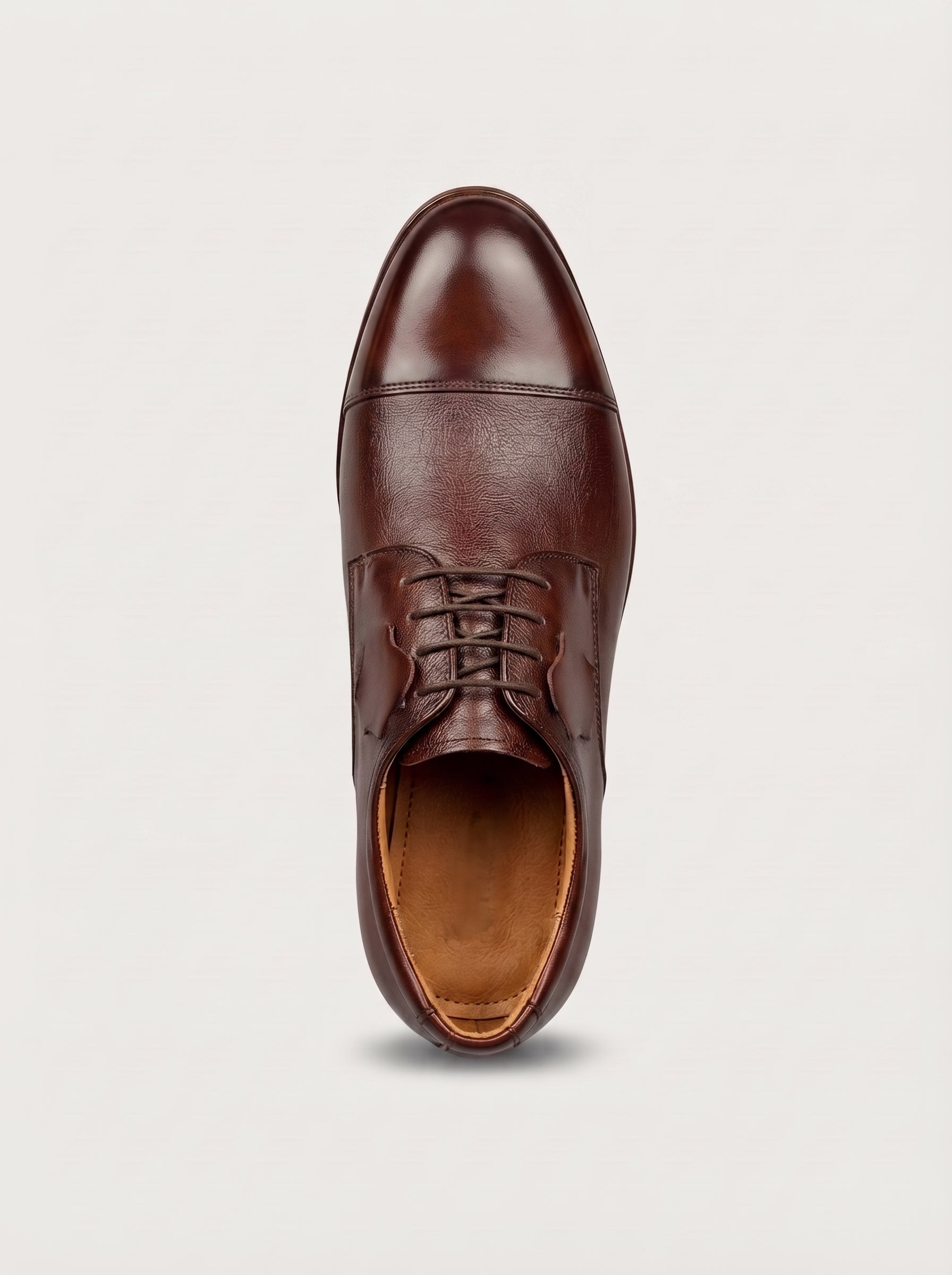 LUCCA Derby Cap Toe - Bordeux