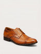 PARMA Derby Cap Toe Texturizado - Caramel